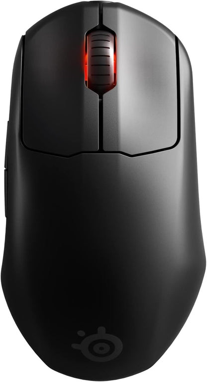 SteelSeries Prime Wireless - Esports Performance Wireless Gaming Mouse – 100 Hour Battery – 18,000 CPI TrueMove Air Optical Sensor – Magnetic Optical Switches