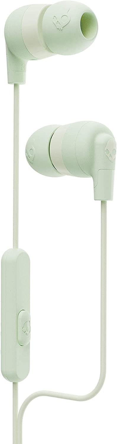 Skullcandy Ink'd+ Wired Earphones with Microphone, Green