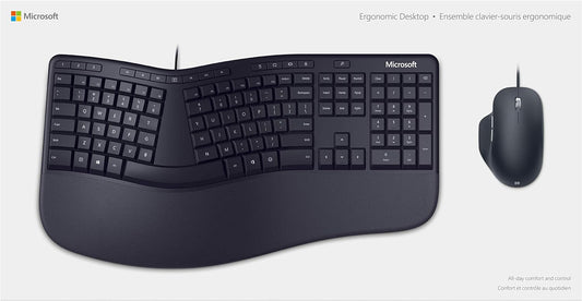 Microsoft Ergonomic Desktop, Black