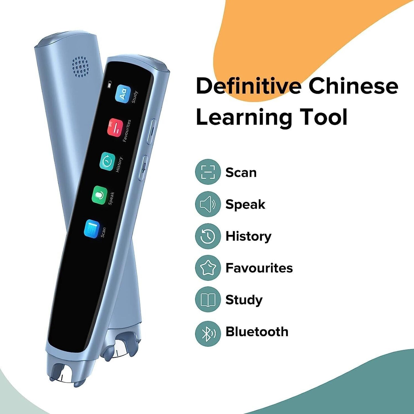 WO HUI F1 Dictionary Pen Scanning Translator Language Learning Voice Reader